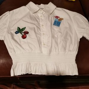 Dolce & Gabbana Girls Summer Blouse - Size 7/8